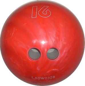 Bowling Ball Urethane 16 LBS Typ Winner