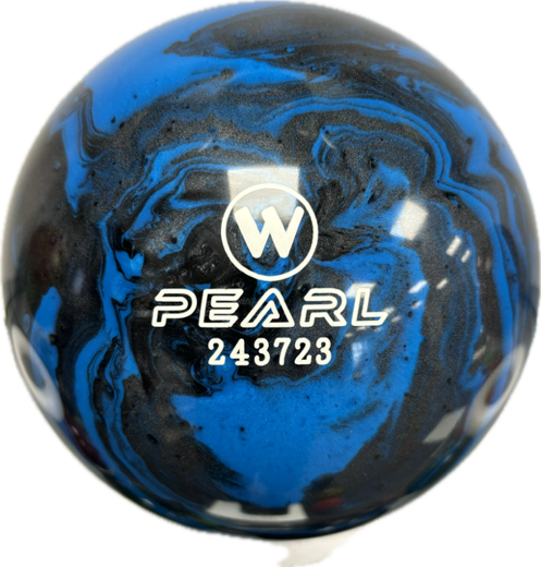 Kegelkugel Vollkugel 160mm Pearl blau/schwarz Typ Winner