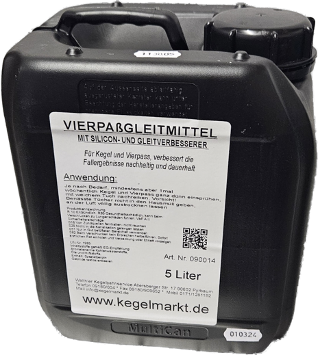 Vierpaßgleitmittel Siliconbasis 5 Liter