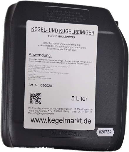 Kegel-Kugel- und Linoreiniger 5 Liter