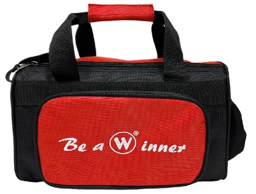 Kugeltasche Winner II black-red