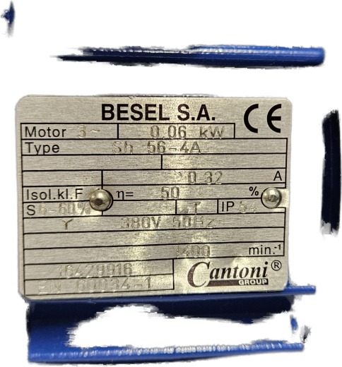 Motor für Elevator mit Riemenscheibe gebraucht!