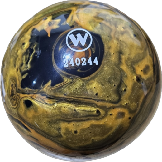 Kegelkugel Sportkegler Vollkugelset Typ Winner MARMORIERT