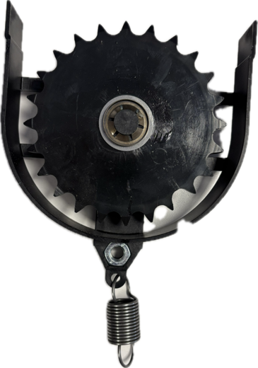 Lagerbock cpl.mit Kettenumlenkrad