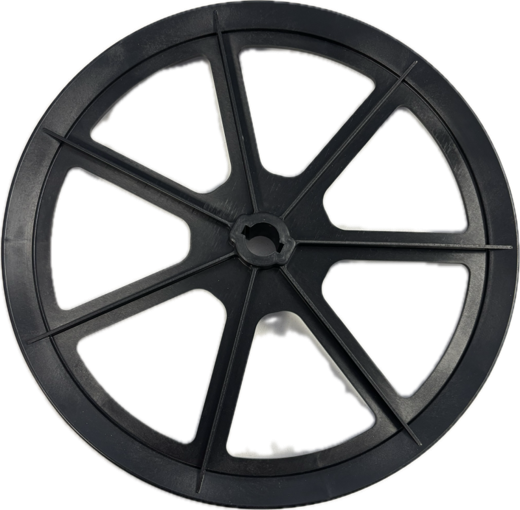 Keilriemenrad 250mm Kunststoff Rundläufer