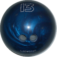 Bowling Ball Urethane 13 LBS Typ Winner