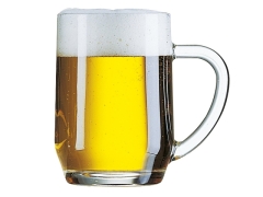 Bierseidel 56cl  transparent  inkl. Wunschgravur