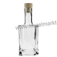 Glasflasche ``Rene`` 250 ml inkl. Wunschgravur